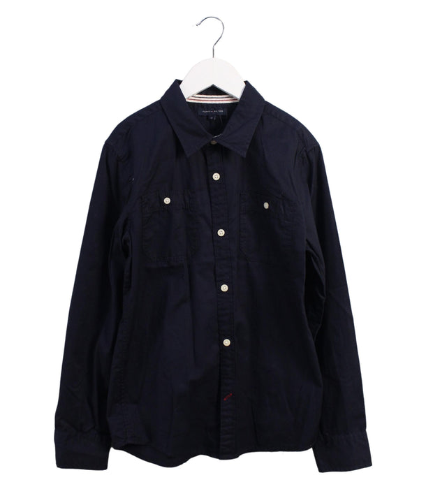 A Navy Shirts from Tommy Hilfiger in size 12Y for boy. (Front View)