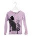 A Purple Long Sleeve Tops from Little Marc Jacobs in size 6T for girl. (Front View)