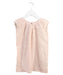 A Peach Short Sleeve Dresses from Velveteen in size 4T for girl. (Front View)