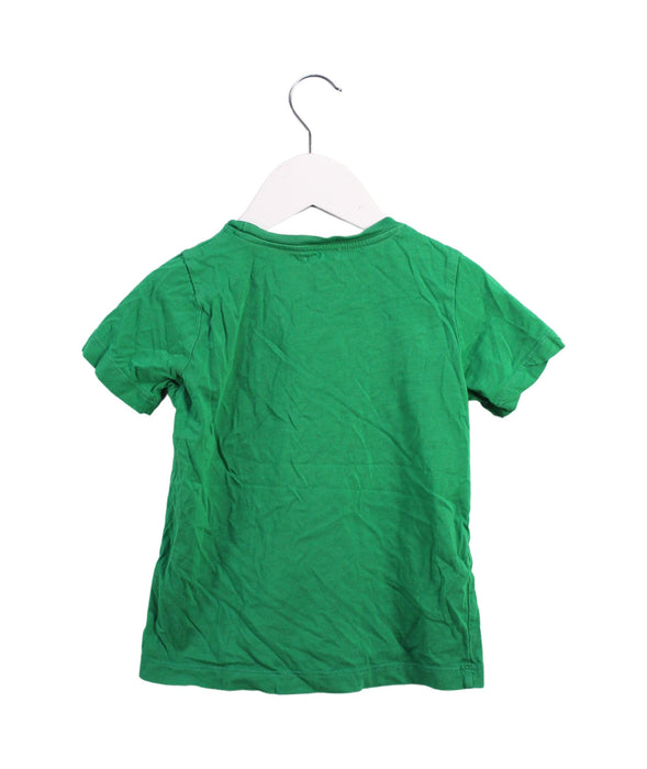 A Green Short Sleeve T Shirts from COS in size 4T for boy. (Back View)