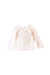 A White Long Sleeve Tops from Pottery Barn in size 4T for girl. (Front View)