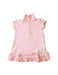 A Pink Short Sleeve Dresses from Ralph Lauren in size 6-12M for girl. (Front View)