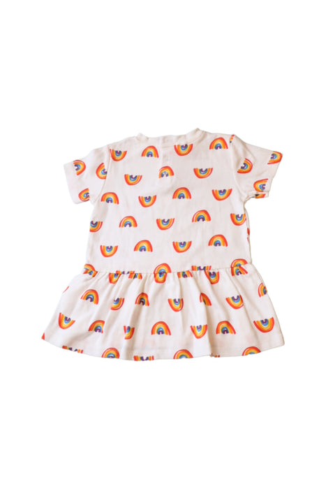 A Multicolour Short Sleeve Dresses from Stella McCartney in size 3-6M for girl. (Back View)