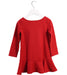 A Red Long Sleeve Dresses from Polo Ralph Lauren in size 3T for girl. (Back View)