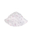 A White Sun Hats from Jacadi in size O/S for girl. (Front View)