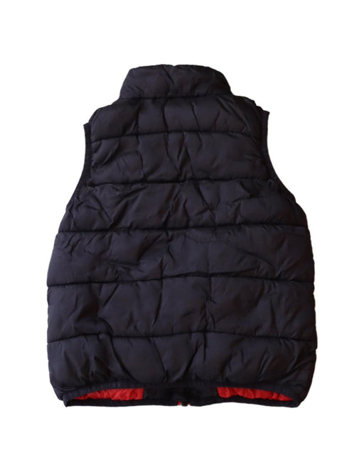 A Navy Outerwear Vests from Baker by Ted Baker in size 3T for boy. (Front View)