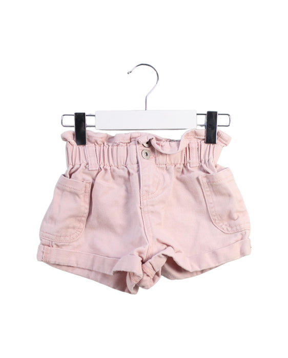 A Pink Shorts from Seed in size 4T for girl. (Front View)