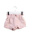 A Pink Shorts from Seed in size 4T for girl. (Front View)