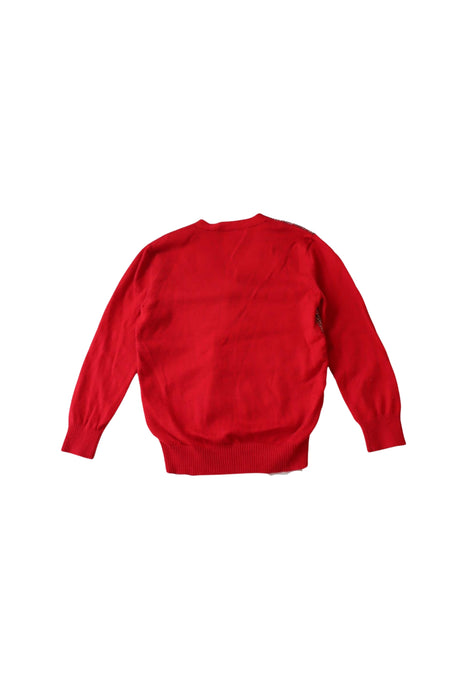 A Red Cardigans from Nicholas & Bears in size 4T for girl. (Front View)