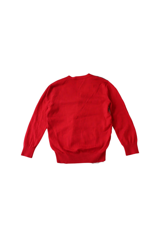 A Red Cardigans from Nicholas & Bears in size 4T for girl. (Front View)