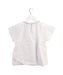 A White Short Sleeve Tops from Crewcuts in size 6T for girl. (Back View)