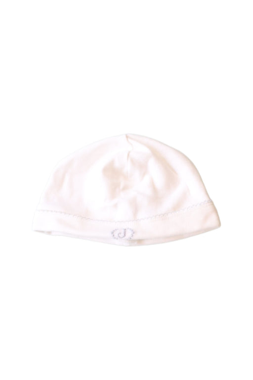 A White Beanies from Jacadi in size O/S for neutral. (Front View)