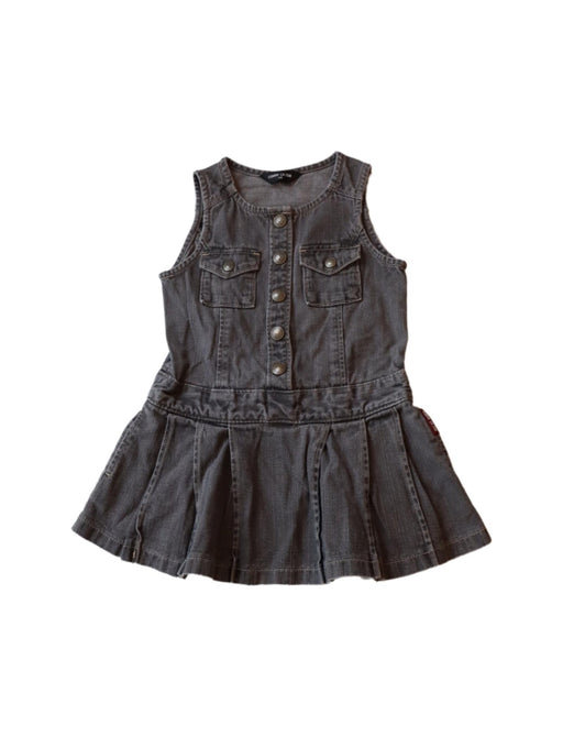 A Grey Sleeveless Dresses from Comme Ca Ism in size 18-24M for girl. (Front View)