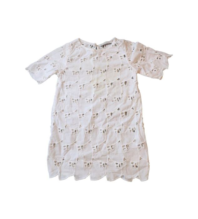 A White Short Sleeve Dresses from Stella McCartney in size 3T for girl. (Front View)