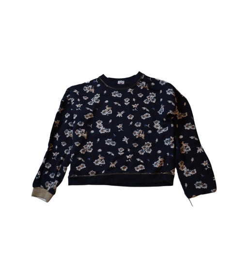 A  Crewneck Sweatshirts from Petit Bateau in size 8Y for girl. (Front View)