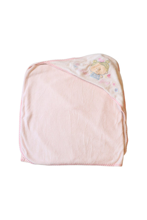 A Pink Towels from Mides in size O/S for girl. (Front View)