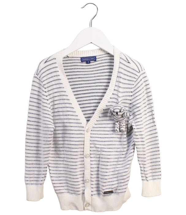 A Black Cardigans from Nicholas & Bears in size 3T for neutral. (Front View)