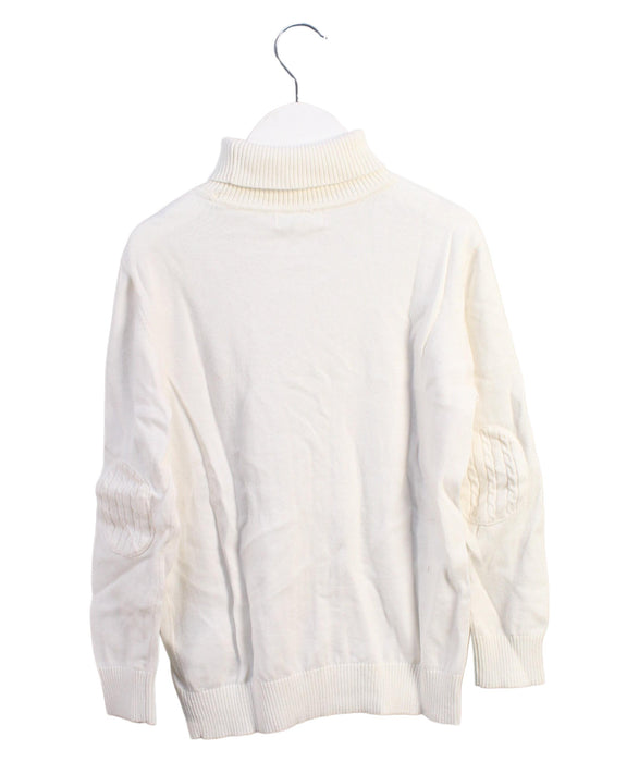 A White Knit Sweaters from Nicholas & Bears in size 6T for boy. (Back View)