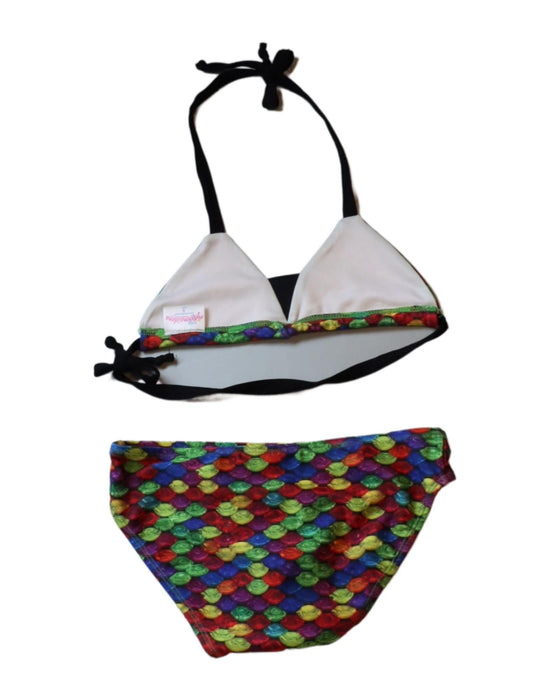 A Multicolour Bikinis from FinFun in size 6T for girl. (Back View)