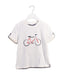 A White Short Sleeve T Shirts from Nicholas & Bears in size 4T for girl. (Front View)