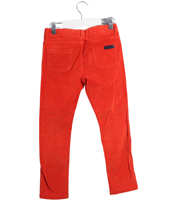 A Orange Casual Pants from Jacadi in size 6T for girl. (Back View)