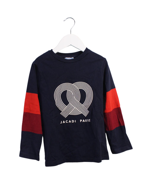 A Blue Long Sleeve Tops from Jacadi in size 8Y for boy. (Front View)