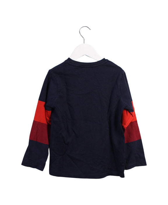 A Blue Long Sleeve Tops from Jacadi in size 8Y for boy. (Back View)
