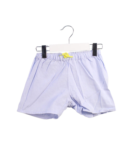 A Purple Shorts from Jacadi in size 4T for girl. (Front View)