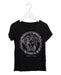 A Black Short Sleeve T Shirts from Young Versace in size 6T for neutral. (Front View)