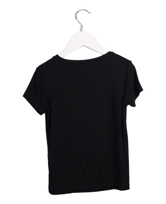 A Black Short Sleeve T Shirts from Young Versace in size 6T for neutral. (Back View)