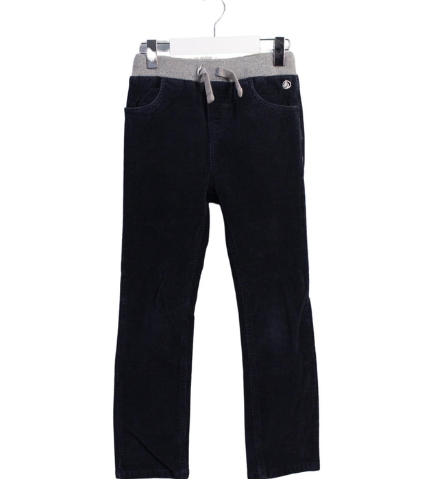 A Navy Jeans from Petit Bateau in size 8Y for girl. (Front View)