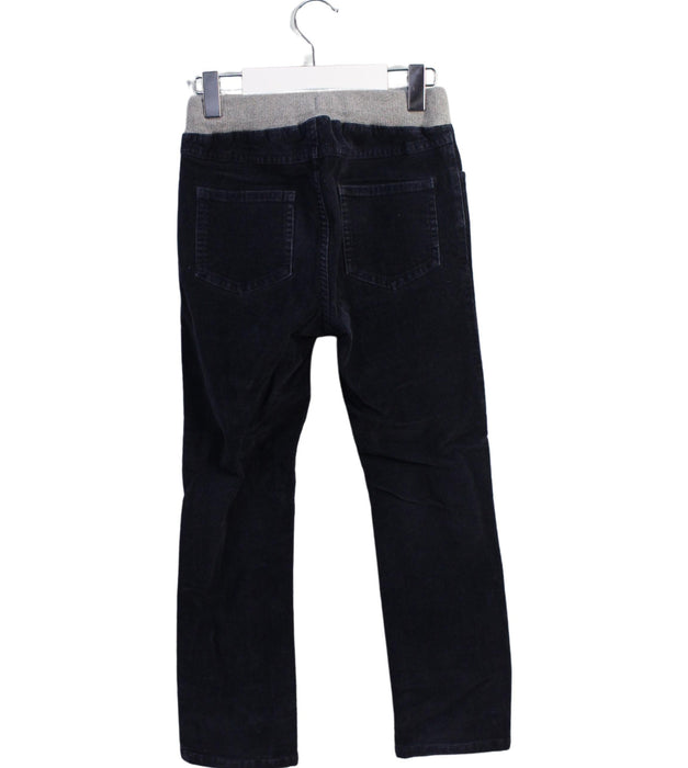 A Navy Jeans from Petit Bateau in size 8Y for girl. (Back View)