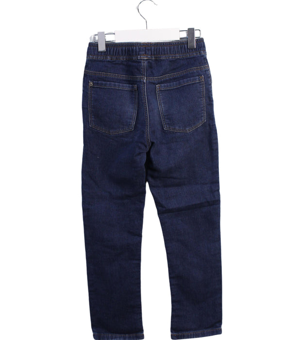 A Blue Jeans from Petit Bateau in size 8Y for boy. (Back View)