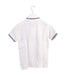 A White Short Sleeve Polos from Armani in size 6T for boy. (Back View)