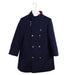 A Blue Coats from Ferrari in size 4T for girl. (Front View)