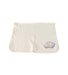 A White Blankets from Babymio in size O/S for neutral. (Front View)