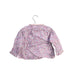 A Purple Long Sleeve Tops from Liberty London in size 6-12M for girl. (Back View)