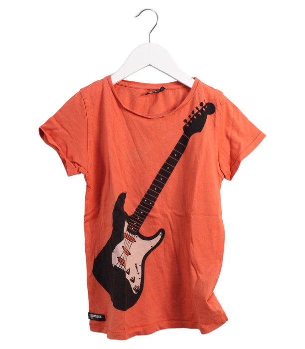 A Orange Short Sleeve T Shirts from Yporque in size 10Y for girl. (Front View)