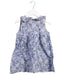 A Blue Sleeveless Dresses from Siaomimi in size 4T for girl. (Front View)