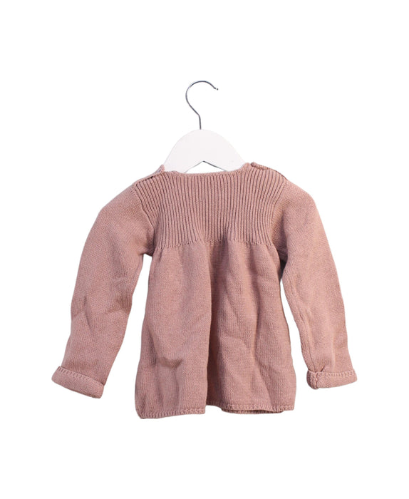 A Pink Knit Sweaters from Bonpoint in size 2T for girl. (Back View)