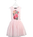 A Pink Sleeveless Dresses from Rock Your Kid in size 8Y for girl. (Front View)