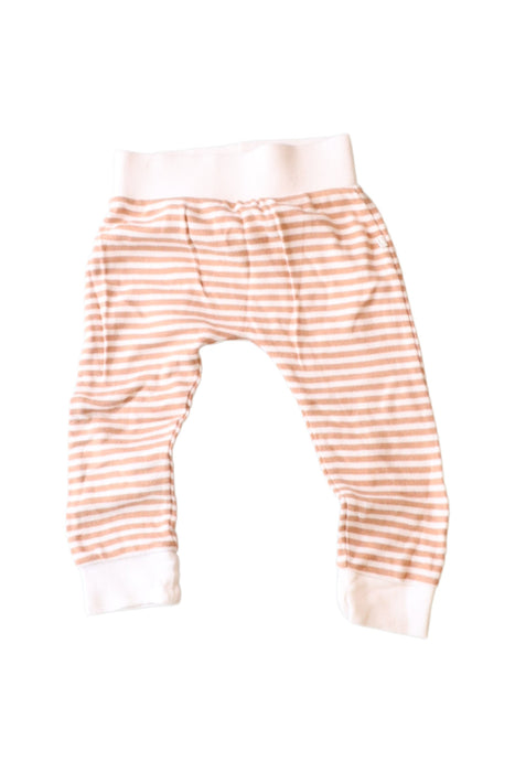 A Brown Sweatpants from Mori in size 12-18M for boy. (Front View)