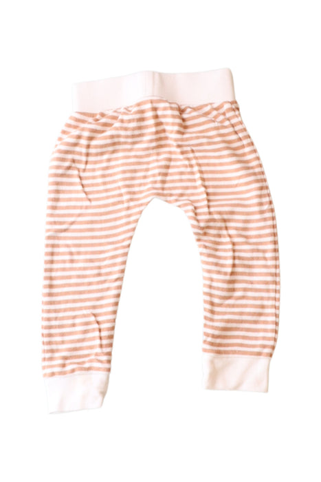 A Brown Sweatpants from Mori in size 12-18M for boy. (Back View)