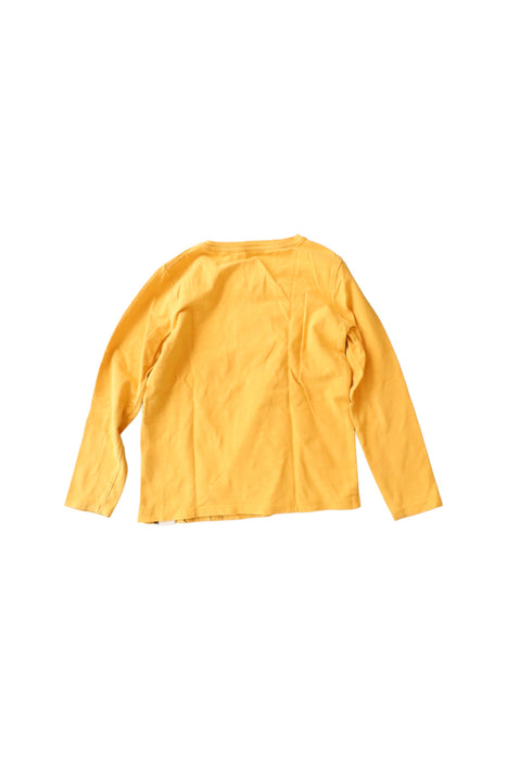 A Yellow Long Sleeve Tops from Ebbe in size 5T for boy. (Back View)