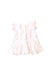 A White Short Sleeve Dresses from Ralph Lauren in size 12-18M for girl. (Back View)