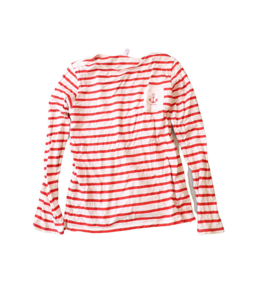 A White Long Sleeve Tops from Petit Bateau in size 10Y for girl. (Front View)