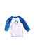 A White Rash Guards from Petit Bateau in size 3T for boy. (Front View)