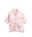 A Pink Coats from Mides in size 6-12M for girl. (Front View)