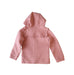 A Pink Zippered Sweatshirts from Kingkow in size 6T for girl. (Back View)