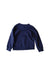 A Blue Crewneck Sweatshirts from Kingkow in size 4T for girl. (Back View)